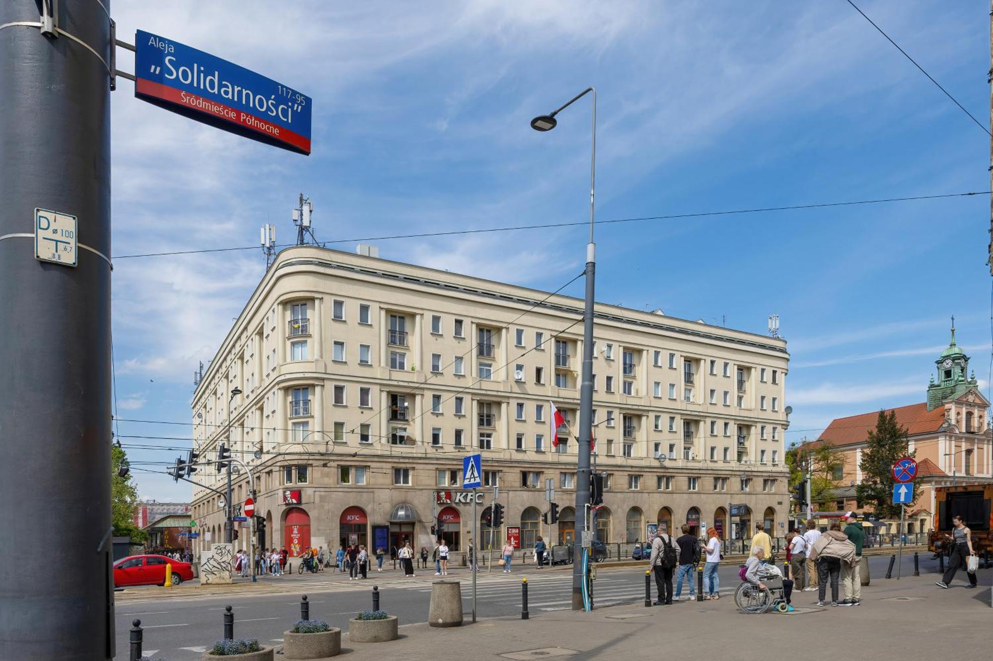 J&W Apartments Studio Solidarnosci Varşova Dış mekan fotoğraf